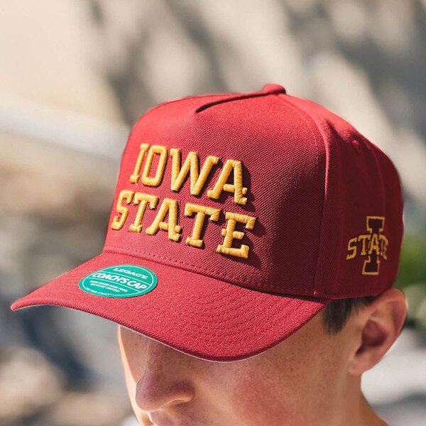Legacy Iowa State Cardinal Coaches Cap front
